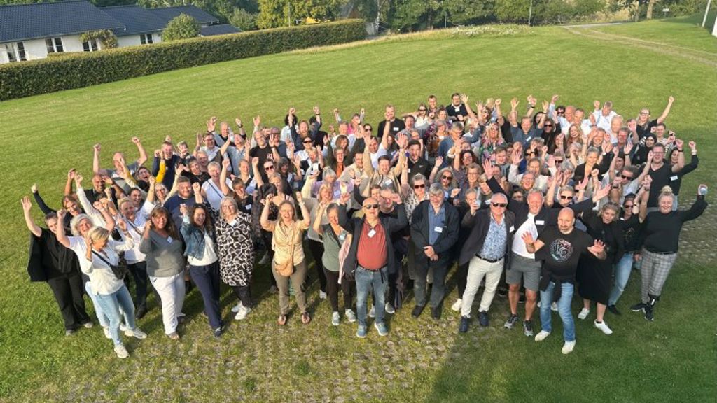 Gruppebillede fra seminaret for tillidsvalgte 2024