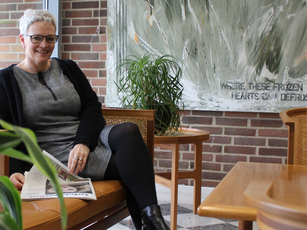 Inge Sand, formand i Finansforbundet i Nykredit