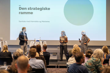 Formandskabet i Finansforbundet Jyske Bank Kreds bliver interviewet om kredsens strategi