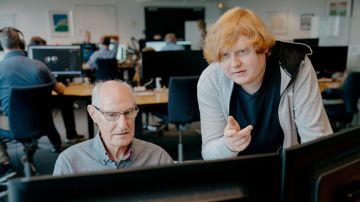 Morten Zøllner Ottes og Poul Pedersen