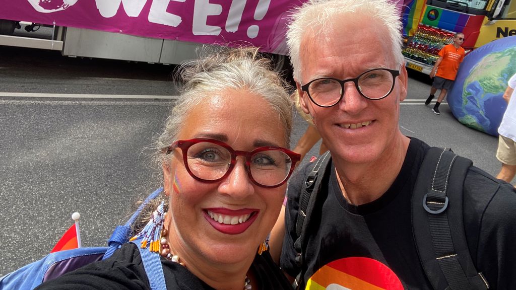 Carl Henrik og Maria til Pride