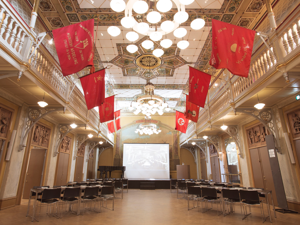 Den store sal i Arbejdermuseet