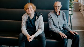 Morten Zøllner Ottes og Poul Pedersen