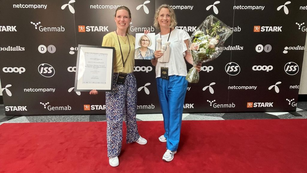 Pia Sund Og Stine Odgaard vindere af Diversity Awards