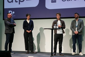 Malthe Kalmar taler - de nominerede på scenen