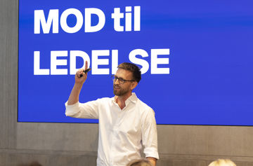 Christian Engell  snakker om mod til ledelse
