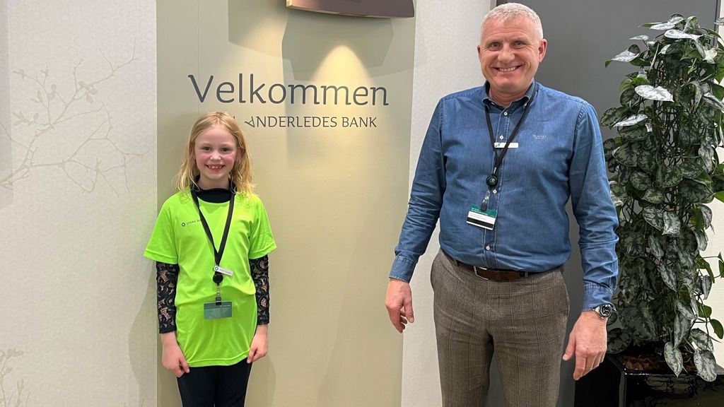 Chris Stenskrog og hans 8-årige medarbejder