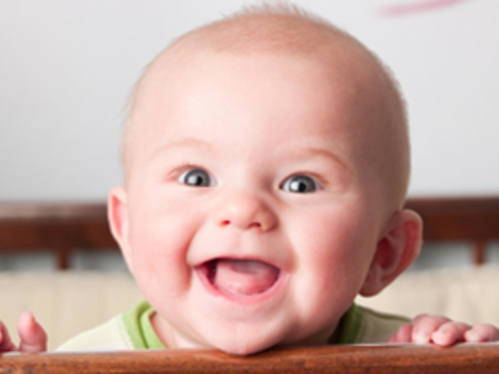 baby smiler stort
