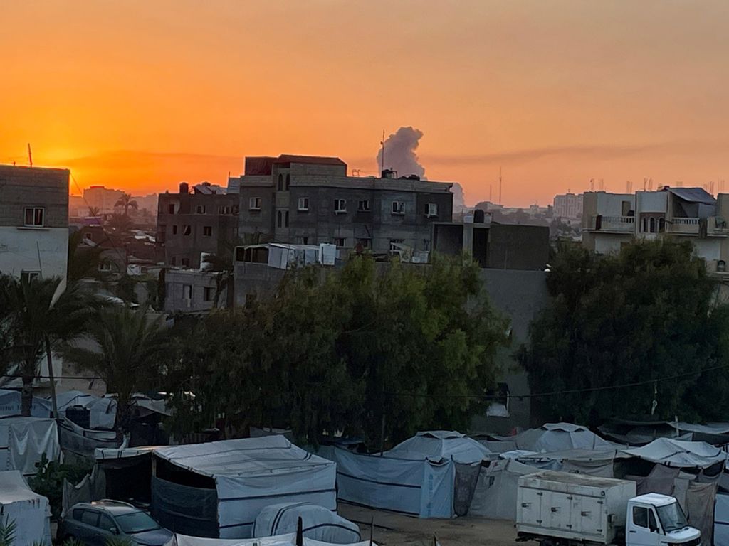 Skudsikre veste og hjelme i Gaza