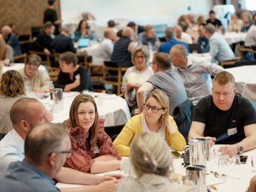 Deltagere ved generalforsamling 2025 i Finansforbundet i Danske Bank