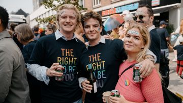 Pride stemning