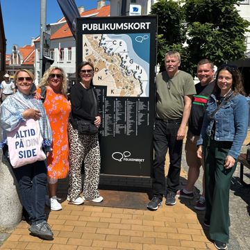 Finansforbundet i Nordeas bestyrelse til Folkemødet 2025