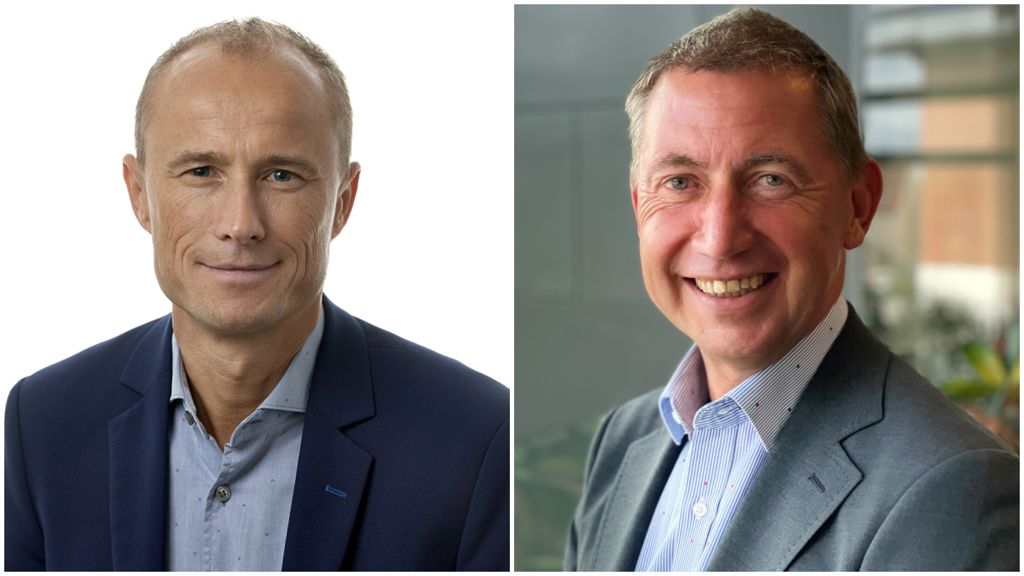 Viceregion- og regionsdirektør Steffen Skøtt og Niels Thorslund
