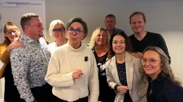 Bestyrelsen for Finansforbundet i Nordea i screenshut fra video