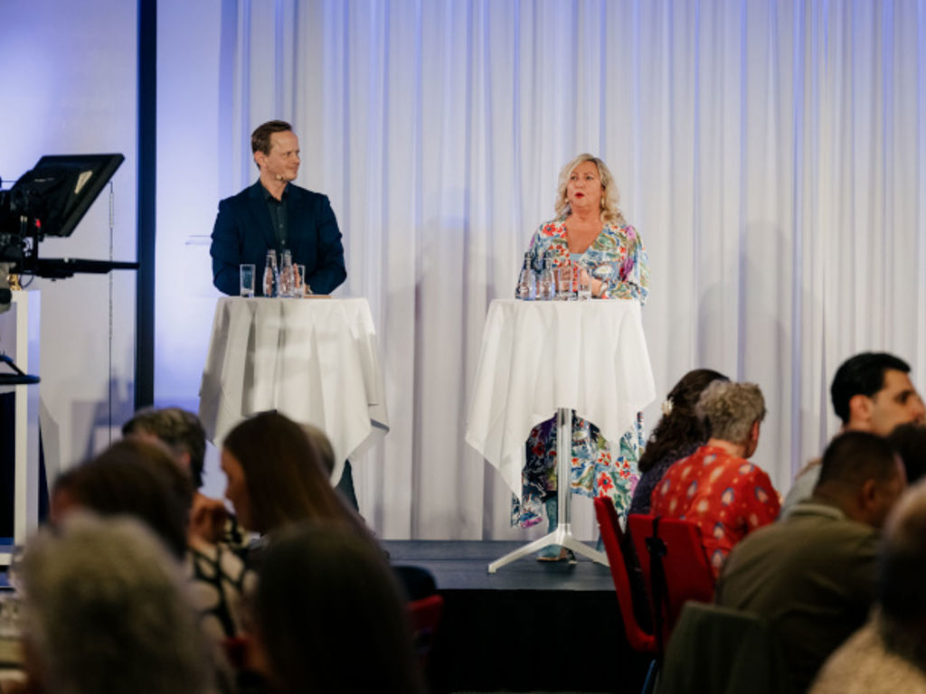 Kasper Skovgaard Pedersen og Mette Balck Mejlby - FiN generalforsamling 2026