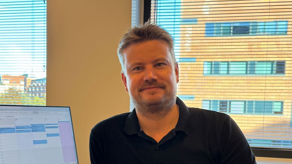 Morten Konggaard Linderoth, modtaget af et legat fra Finansforbundet i Danske Bank.