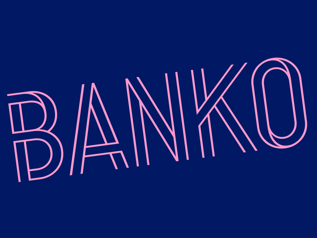 Grafik hvor der står Banko 