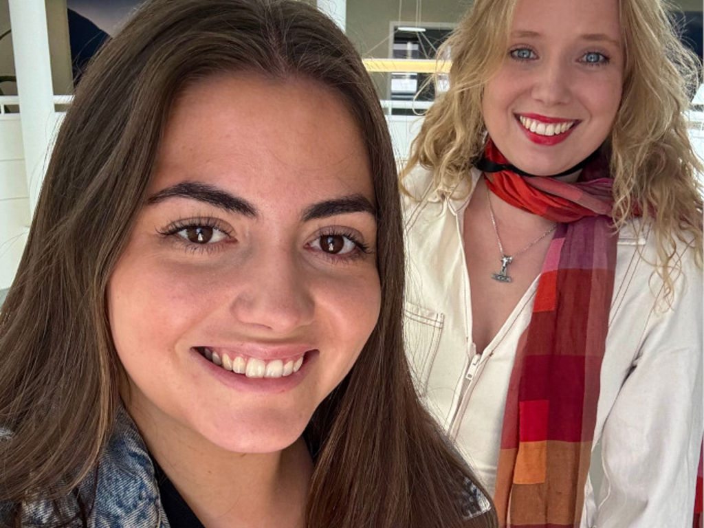 Josefine Mellissa Sangild James og Christine Nicoline Lykke Isaksen