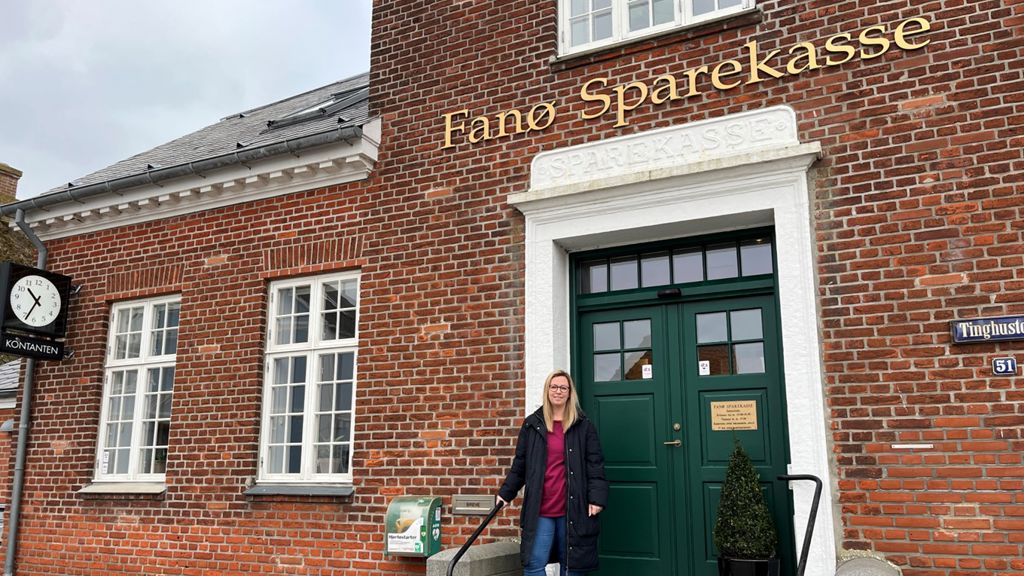 Mette foan Fanø Bank