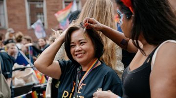 Pride stemning