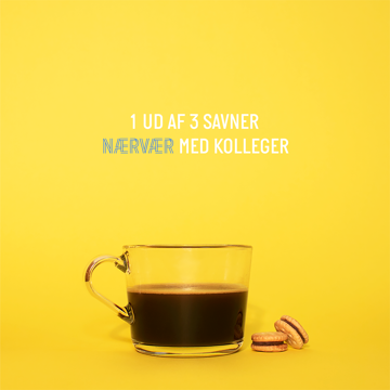1 ud af 3 savner nærvær med kolleger