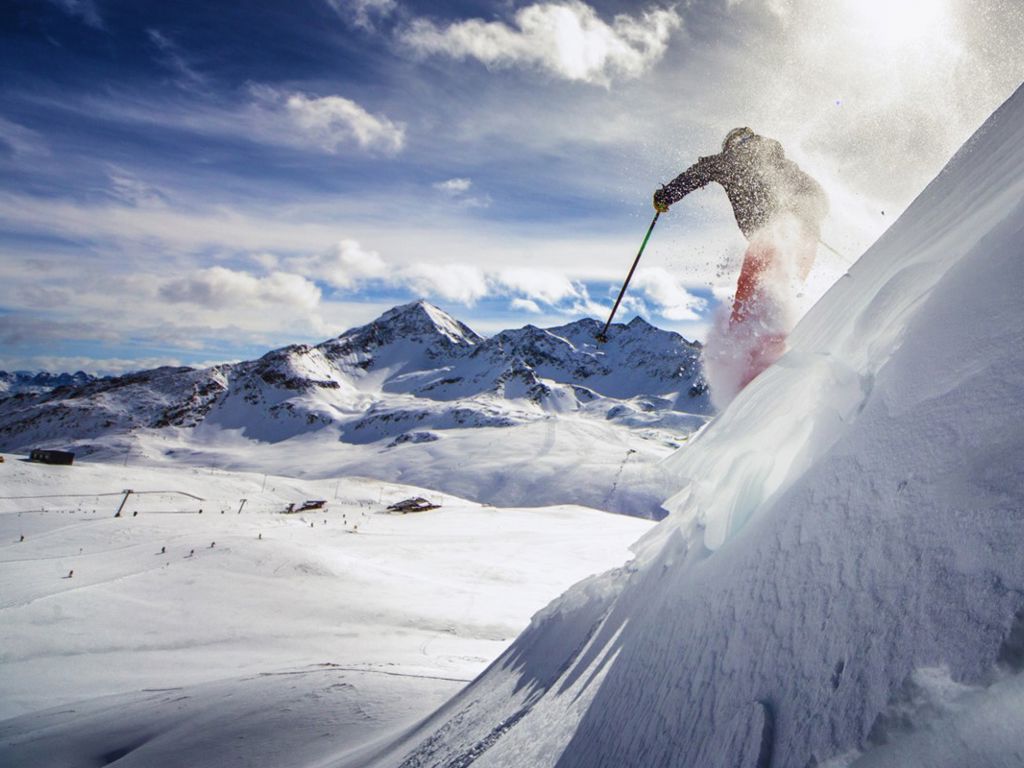 Parasol og strandstole