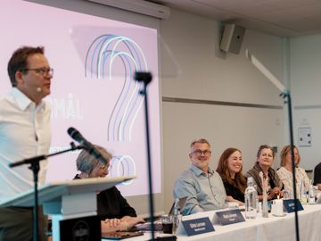 Kredsbestyrelsen på podiet