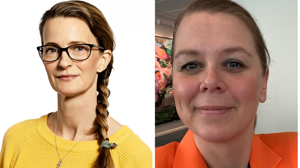 Kirsten Hjelm Lund og Christiane Paulsen fortæller om Det blå guld i Danske Bank
