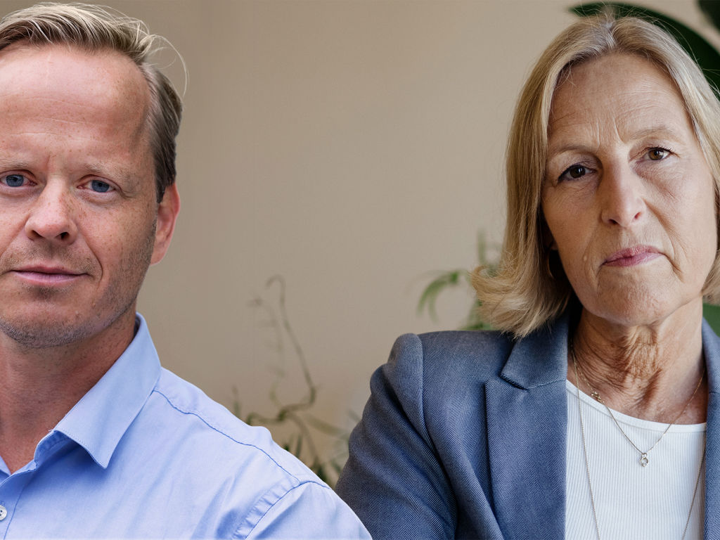 Kasper Skovgaard Pedersen og Dorrit Brandt